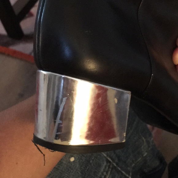 Dries Van noten black boots 381/2 - Picture 6 of 6